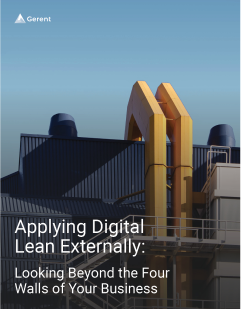Applying Digital Lean Externally: Looking Beyond the Four Walls of Your
Business Cover