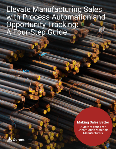 Elevate Manufacturing Sales with Process Automation and Opportunity
Tracking: A Four-Step Guide Cover
